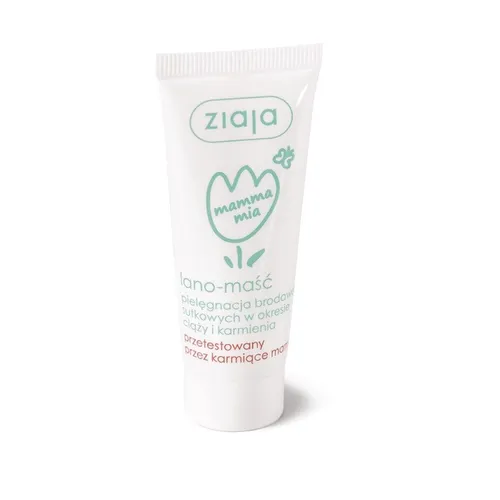 Ziaja Mamma Mia Pflegebalsam für Brustwarzen - Hautpflege während der Schwangerschaft, lindert und schützt empfindliche Hautpartien, fördert die Elastizität und beugt Dehnungsstreifen vor.