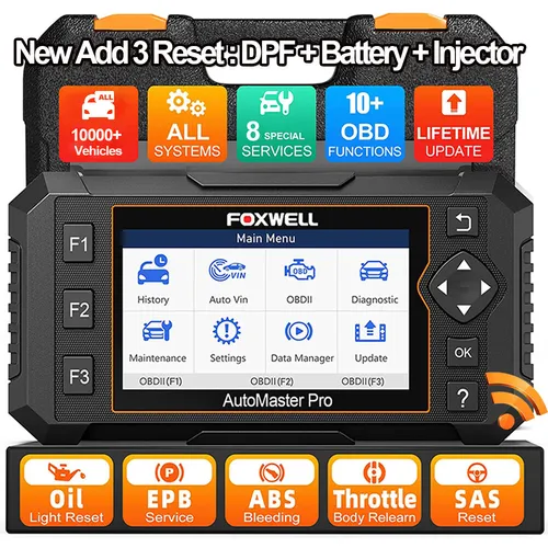 AUTOPHIX 7770 Profi OBD2 KFZ Diagnosegerät - OBD-Scanner für umfassende Fahrzeugdiagnose: Unterstützt alle Systeme, lebenslanges kostenloses Update und zahlreiche Reset-Funktionen für maximale Effizienz.