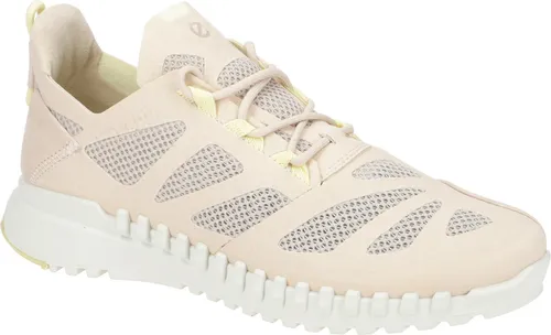 Ecco Zipflex Sneaker - Beige Synthetik Größe 41 - Stylischer Ecco Zipflex Sneaker mit atmungsaktiven Mesh-Einsätzen und flexibler Sohle. Ideal für Stadtbummel oder lange Spaziergänge – bequem und modern!