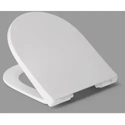 Haro Lopata WC-Sitz 540715 - Duroplast mit SoftClose - WC-Sitz aus strapazierfähigem Urea Duroplast, mit SoftClose-Funktion für leises Schließen und TakeOff für einfache Reinigung. Ideal für modernes Badezimmer.