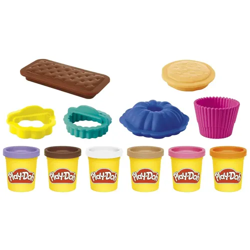 PD Kleine Bäckerei - Kreatives Spielset für kleine Bäcker, fördert die Fantasie und Motorik beim Spielen mit Knetmasse.