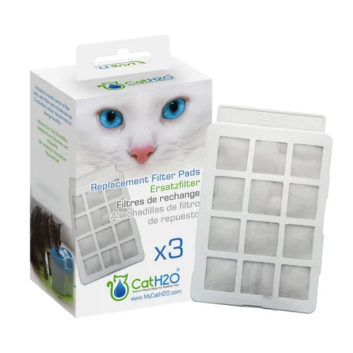 CatH2O Ersatz Filter für Katzenbrunnen, Filtereinsätze für Katze Trinkbrunnen