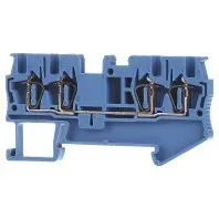 Phoenix Durchgangsklemme 0,08-1,5qmm bl ST 1,5-QUATTRO BU