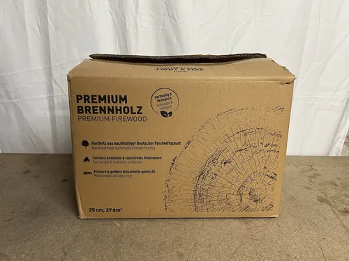 Höfats Premium Brennholz 12kg – Hochwertiges Hartholz