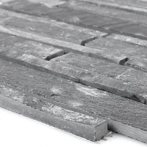 Wand- & Deckenfliesen Schwarz von Mosafil