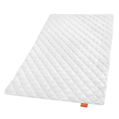 Sleepling Bettdecke Bambus 135 x 200 cm - Leichte Sommerdecke aus 100% Baumwolle und 100% Viskose, ideal für heiße Nächte. Antibakteriell, atmungsaktiv und perfekt für eine natürliche Lebensweise.