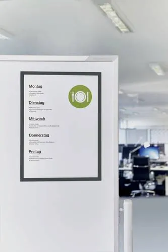 magnetoplan Magnettafel Magnetoplan 1131101 - Magnetrahmen Grau DIN A5, stilvoll und ideal für Präsentationen oder Notizen