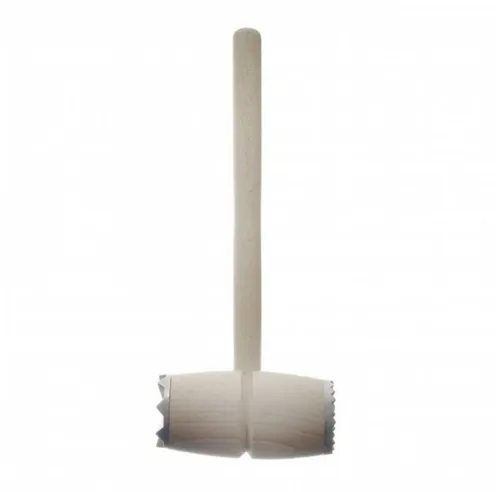 axentia Fleischklopfer Fleischklopfer, Metallzacken, Holz 260213