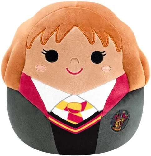 Squishmallows Harry Potter: Hermione Granger 20 cm - Plüschfigur aus der Harry Potter Reihe, super weich und perfekt zum Kuscheln für kleine Zauberer und Hexen.