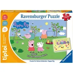 Ravensburger tiptoi® 2x24 Puzzle 