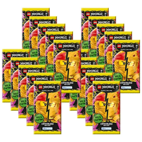 LEGO Ninjago Serie 8 Trading Cards NEXT LEVEL - 20 Booster - TCG OVP Packs, entdecke die neuesten Karten aus der Serie 8 NEXT LEVEL und erweitere deine LEGO Ninjago Sammlung!