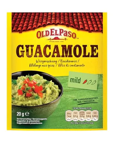 Old El Paso Guacamole Würzmischung – Aromatischer Dip für jeden Anlass