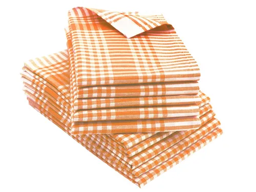 Geschirrtücher Orange von Zollner