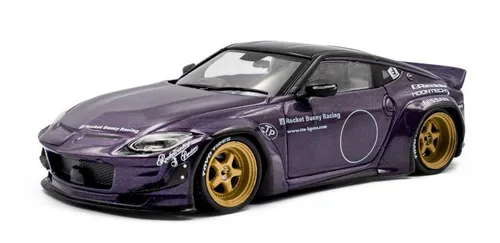 1:43 Solido Nissan Fairlady Z Pandem - Purple-Metallic/Black - Sonstige Verkehrsmodelle, detailgetreues Sammlermodell im Maßstab 1:43, ideal für Nissan-Fans und Modellbau-Liebhaber.