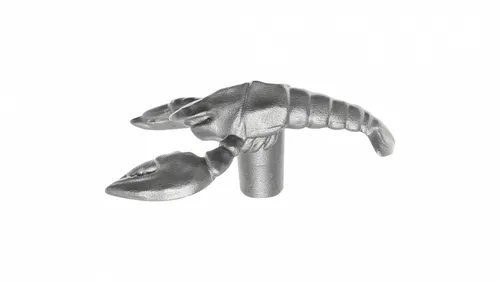 Edelstahl Deckelgriff Staub Knauf in Silber von Staub