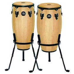 Meinl Headliner HC512 NT Conga Set 11''+12'' - Natural - Congas - Hochwertiges Conga Set mit 11'' und 12'' Trommeln, ideal für leidenschaftliche Musiker und Percussion-Liebhaber.