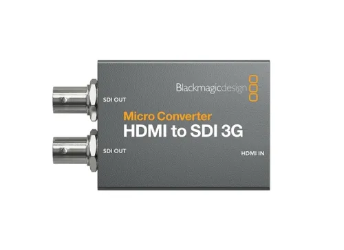 Blackmagic Design MC HDMI-SDI 3G - Videoschnittkarte für professionelle Anwendungen, konvertiert HDMI zu SDI mit multiratefähigen 3G-SDI Anschlüssen und Kamerasteuerung für Blackmagic ATEM Mischer.