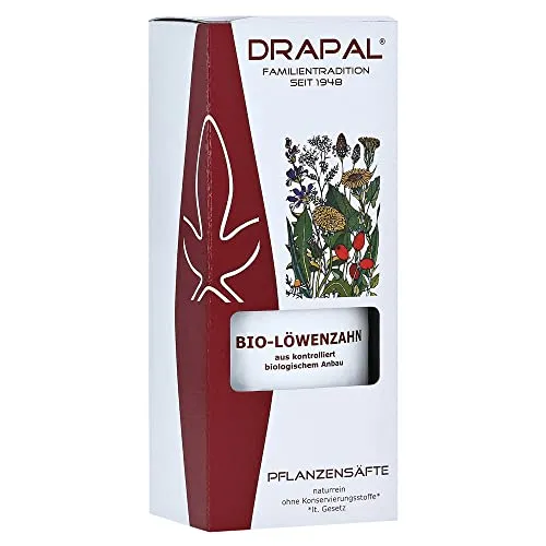 LÖWENZAHNBLÄTTER Bio Pflanzensaft Drapal 200 ml
