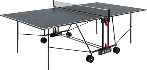 Basic Indoor Tischtennisplatte Grau - zusammenklappbar
