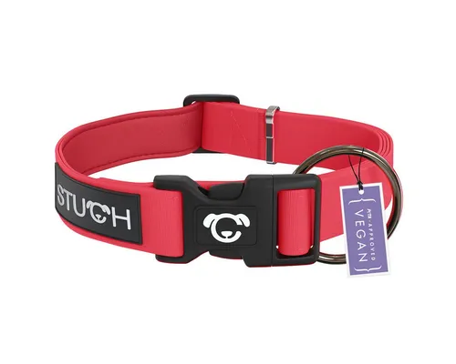 STUCH Hunde-Halsband STUCH Hundehalsband - verstellbares und gepolstertes Nylon Halsband