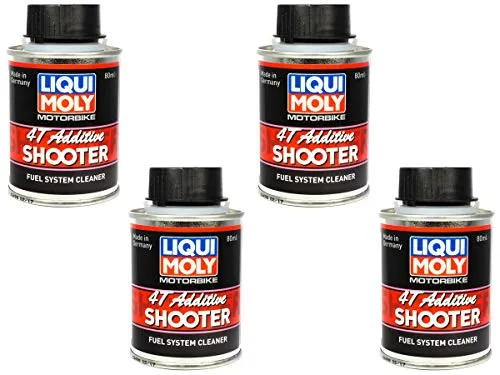 LIQUI MOLY Motorbike 4T Shooter Benzin Additiv 4 Stück á 80 ml