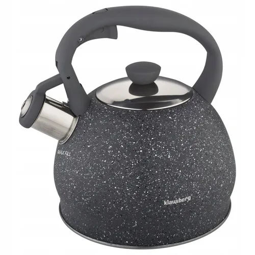 CZAJNIK Z GWIZDKIEM 2L KLAUSBERG KB-7321 MARBLE KLAUSBERG 5902666613219