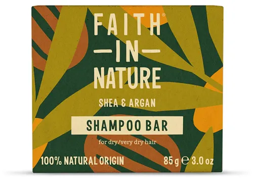 Faith in Nature Shampoo Bar Shea & Argan 85 g