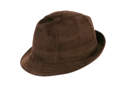 fiebig Westminster Cordhut | Stylischer Trilby aus Baumwolle für Damen & Herren - Fedora & Trilby-Hüte für Herren, aus 100% Baumwolle, mit klassischem Kord-Design und Mesh-Futter für eine perfekte Passform das ganze Jahr über.