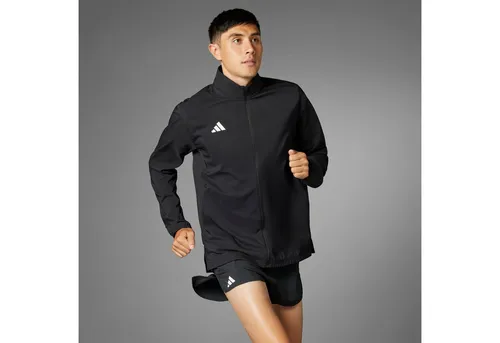 adidas Performance Laufjacke ADIZERO E JCKT schwarz XXXL - Funktionsjacke für sportliche Aktivitäten, atmungsaktiv und ideal für Läufer, Größe XXXL, slim fit Design für optimalen Tragekomfort.