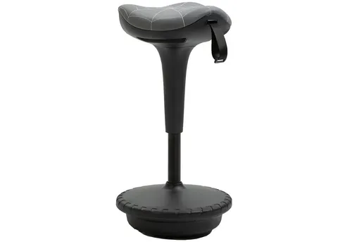 furnicato Ergonomischer Bürohocker, höhenverstellbar 65,5-83,5 cm