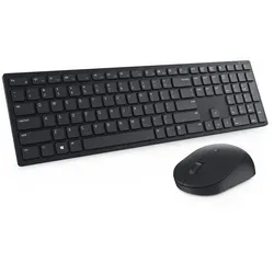Dell Pro KM5221W - Kabelloses Tastatur & Maus Set in Ukrainisch - Tastatur-und-Maus-Set, kabellos mit 2.4 GHz Verbindung, ideal für effizientes Arbeiten und ein aufgeräumtes Setup.