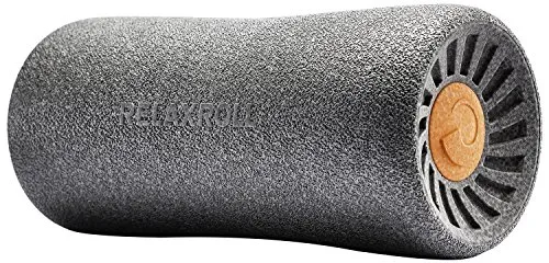 Relaxroll Faszienrolle, Massagerolle MaxiRoll, Metallic Silber, R1000