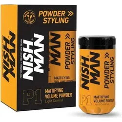 Nishman | Haarpuder P1 - 20g - Mattierend - Volumen - Ultra leicht - Anti-Frizz