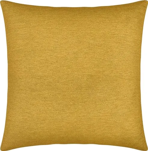 Erwin Müller Kissenhülle York Chenille Curry Größe 50x50 cm in gelb von Erwin Müller