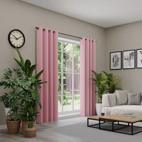 Neutex Vorhang BELMONDO, blickdicht, lila 138 cm x 120 cm in lila von Neutex For You!