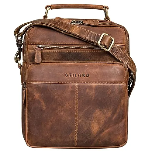 STILORD 'Joe' Modische Herrentasche aus Leder von STILORD