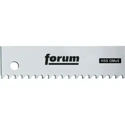 Maschinensägeblatt, FORUM Länge: 400 mm|Breite: 35 mm|Stärke: 2 mm|Zähne pro Zoll: 4|Spannloch-Ø: 10,5 mm