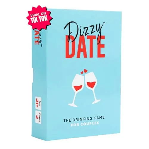 Beer Pressure Dizzy Date – Das Kartenspiel für Paare, Verabredungen, Spieleabende und Partys Geschenk für Paare