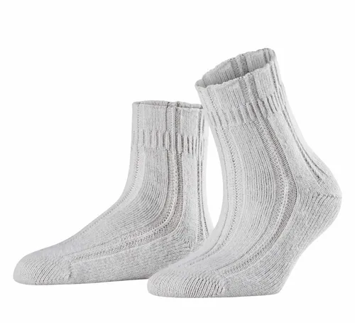 Falke Wohlfühlsocke Bedsock (Angoramischung) silber Damen von FALKE