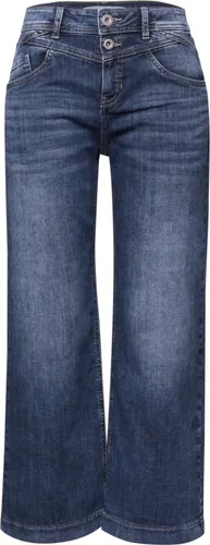 Street One Wide Leg Jeans Dark Blue wash 33 von Street One