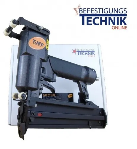 TJEP TF-18/40 Stiftnagler für Glasleisten - Tacker für präzises Nageln von Glasleisten, ideal für handwerkliche Projekte und Heimwerker.