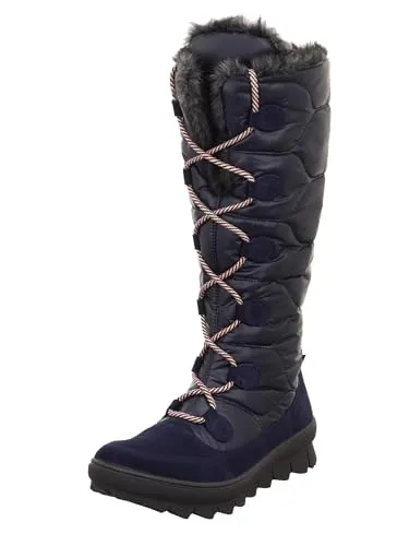 Legero Damen NOVARA TEMPESTA (BLAU) - Wanderschuhe mit wasserdichter GORE-TEX Membran, atmungsaktiv und mit praktischen Innenzipp für schnellen Einstieg – ideal für Outdoor-Abenteuer.