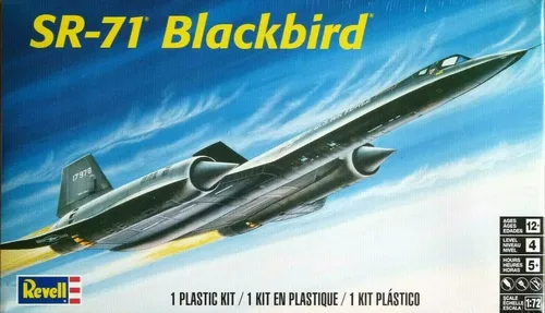 Revell 15810 SR-71A Blackbird Plastik Modellbausatz 1:72 NEU