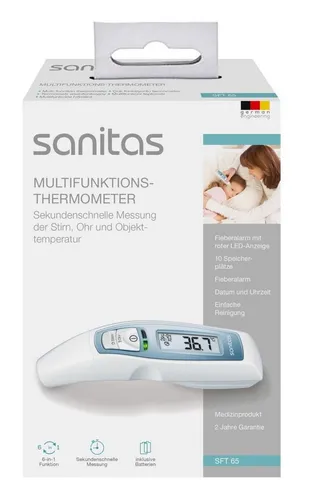 Sanitas SFT 65 Multifunktions Thermometer