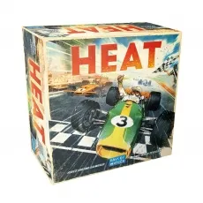 Days of Wonder Heat - Rennspiel für 1-6 Spieler, strategisches Fahrvergnügen der 1960er Jahre, ab 10 Jahren, 60 Minuten Spielzeit