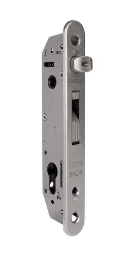 LOCINOX FORTYLOCK Einsteckschloss für 40mm Profile - Türschlösser & Schließzylinder, sicheres und robustes Einsteckschloss für langlebigen Schutz von Türen