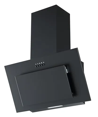 PKM S13-60BBPH EEK: B Kopffreihaube - Dunstabzugshaube in modernem Design, 60 cm breit, mit 309,8m³/h Leistung, effizientem LED-Licht und geeignet für Umluft- und Abluftbetrieb.