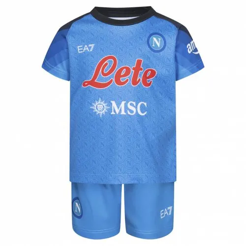 SSC Neapel EA7 Emporio Armani Baby Trikot Set EASSCN23W01I-AZZURRO 154269238-154269221