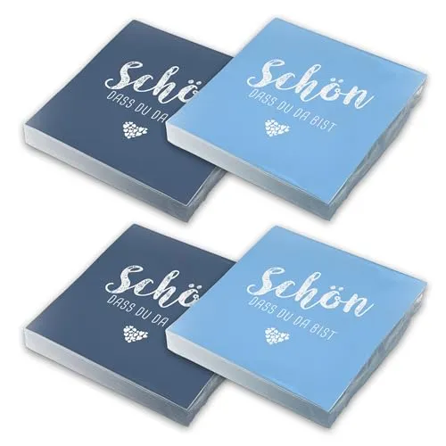 Papierservietten Blau von itenga