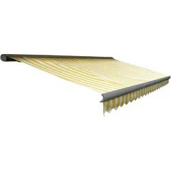 MCW Kassetten-Markise 400x300 cm in gelb von MCW